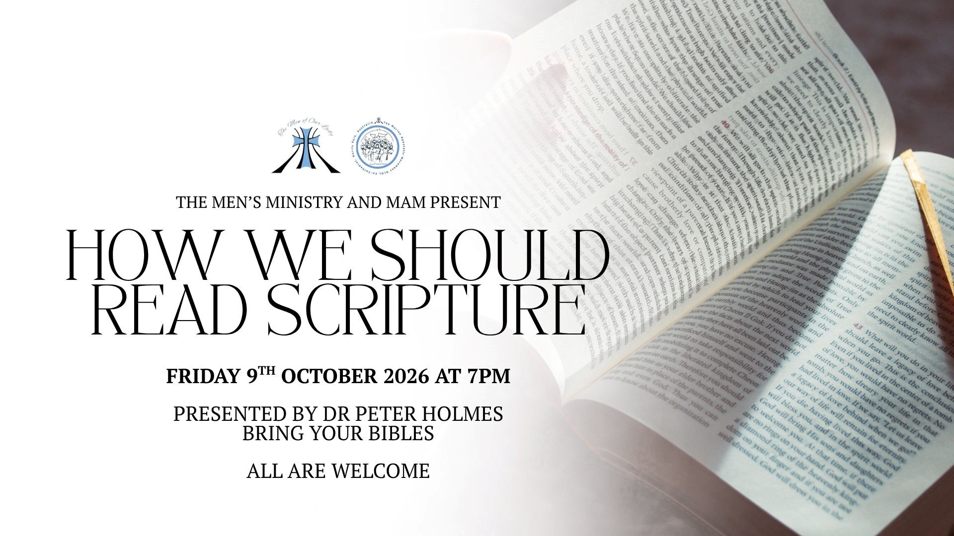 How we should read Scripture